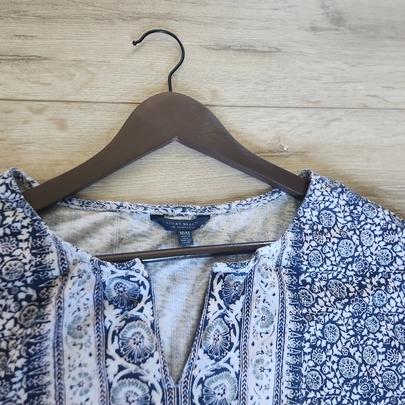 Lucky brand top, women's medium - Picture 3 of 6